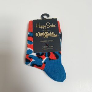 Sokjes blauw/rood Happy Socks 12-24m