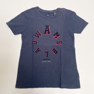 T-shirt letters donkerblauw Scotch & Soda 6jr / 116
