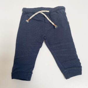 Sweatpants stitch donkerblauw Cuddles and Smiles 68