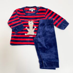 Fleece pyjama stripes Woody 1m