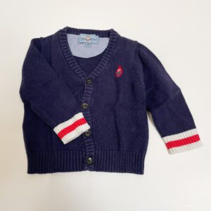 Gilet tricot donkerblauw River Woods 9m