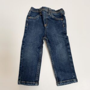 Donkere jeans met rekker P’tit Filou 12m