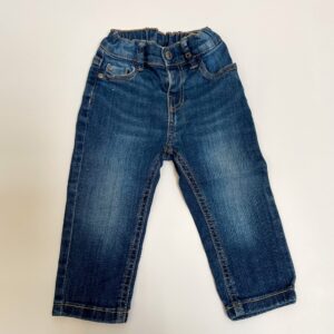 Donkere aanpasbare jeansbroek Mayoral 9m / 74