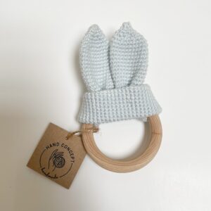 Houten bijtring rabbit Hand Concept