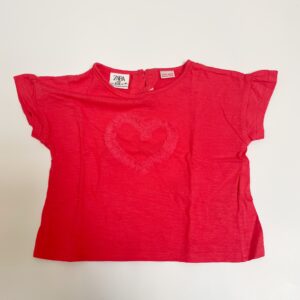 T-shirt heart Zara 9-12m / 80