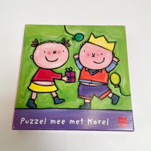 Houten puzzel Puzzel mee met Karel 2,5jr +