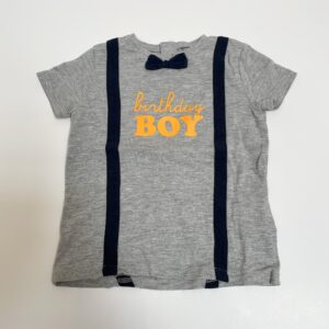 T-shirt birthday boy JBC 12m / 80