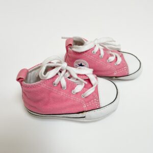 Babysneakers pink Converse maat 19