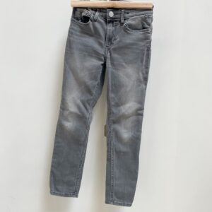 Grijze jeans aanpasbaar skinny fit H&M 134