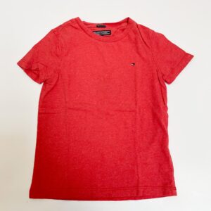 T-shirt rood Tommy Hilfiger 116