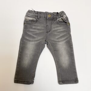 Grijze aanpasbare jeansbroek Zara 6-9m / 74