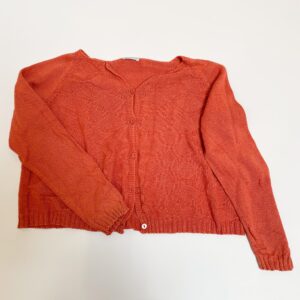 Gilet tricot oranje Violeta & Federico 6jr