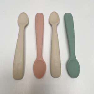 4x silicone lepel Mushie