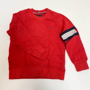Sweater rood Tommy Hilfiger 116