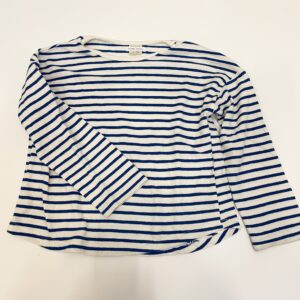 Longsleeve tricot blue stripes Zara 7jr / 122