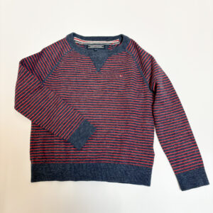 Trui tricot red stripes Tommy Hilfiger 110
