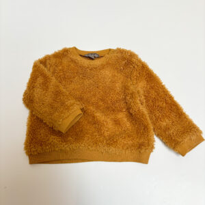 Teddy sweater mustard Emile et Ida 6m