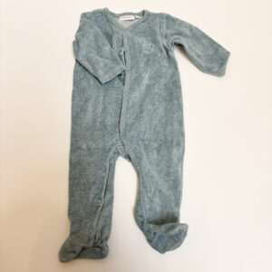 Pyjama met voetjes blauw Noukie’s 6m / 68
